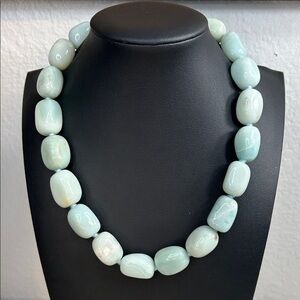 GSJ 925 Chunky Stone Necklace